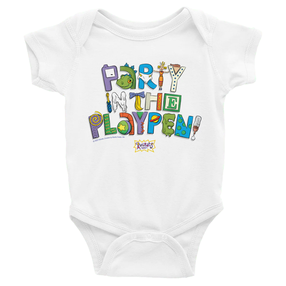 Rugrats Party In The Playpen Baby Bodysuit - Image 5