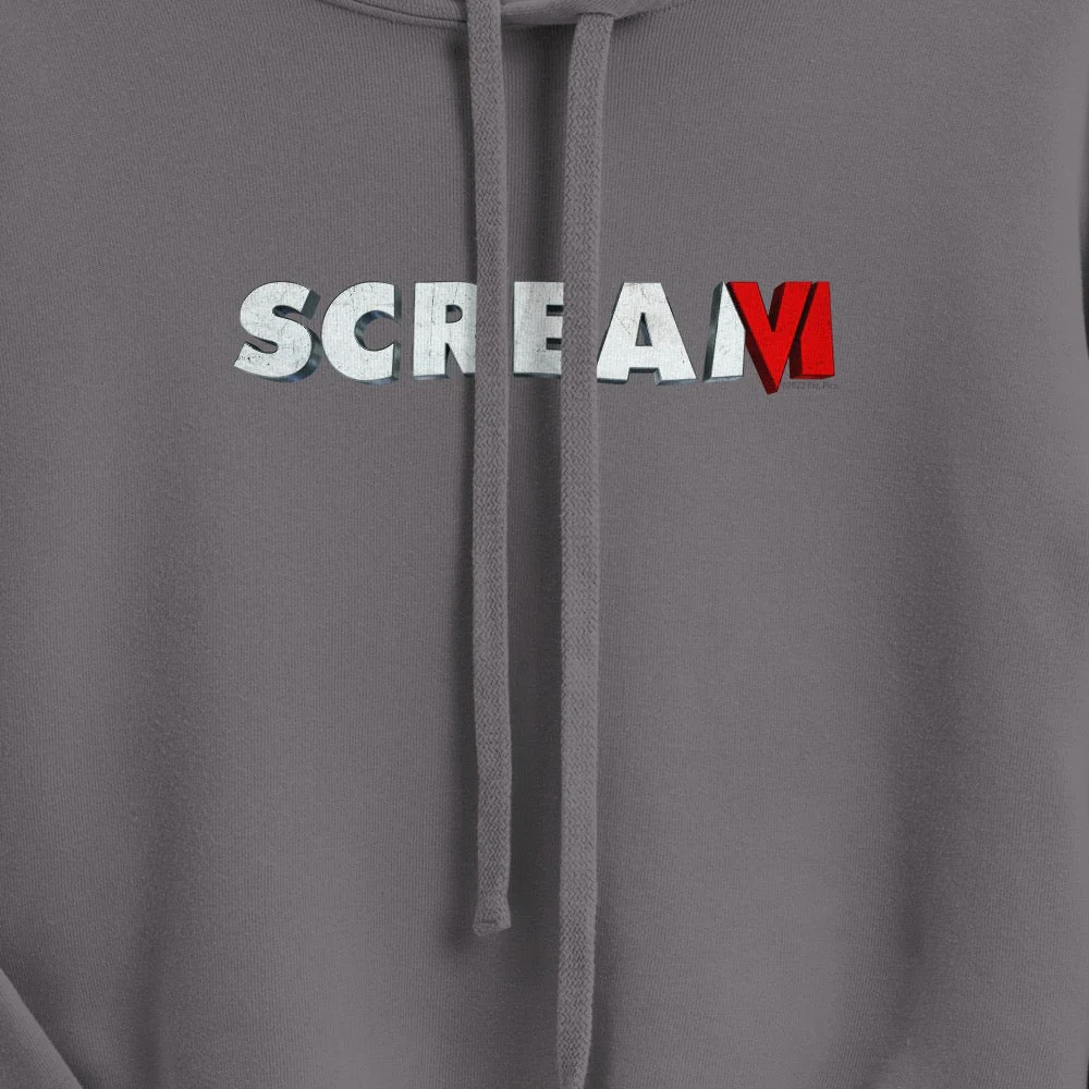 Scream VI Logo Women's Cropped Hooded Sweatshirt - Image 2