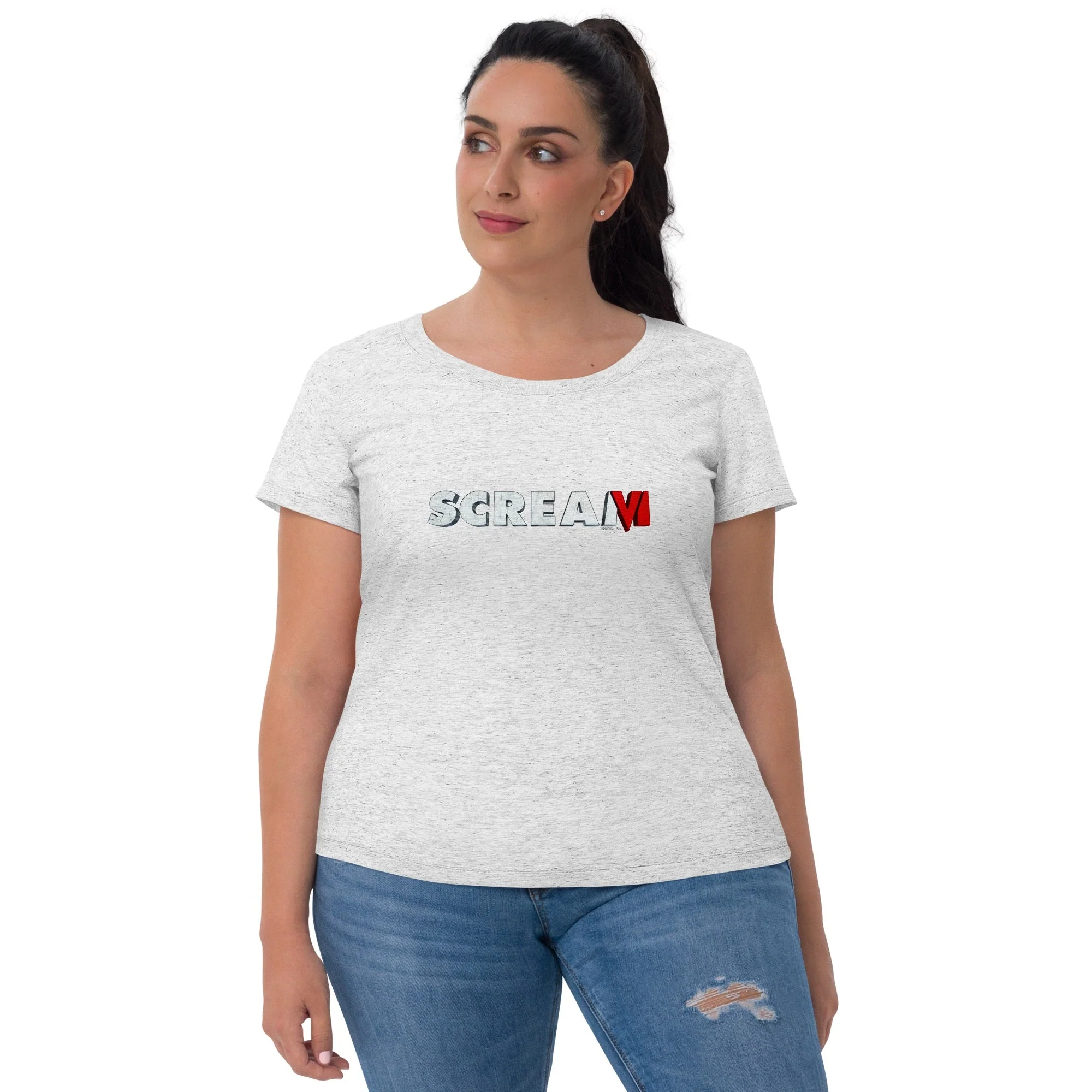 Scream VI Logo Women's Tri-Blend Short Sleeve T-Shirt - Image 5