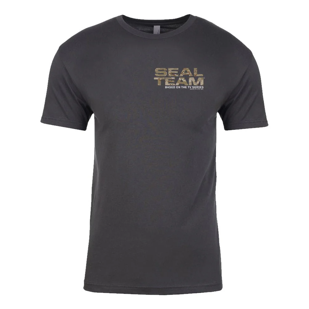 SEAL Team Camouflage Chest Logo Adult Short Sleeve T-Shirt - Image 2