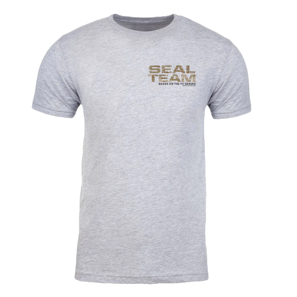 SEAL Team Camouflage Chest Logo Adult Short Sleeve T-Shirt - Image 3
