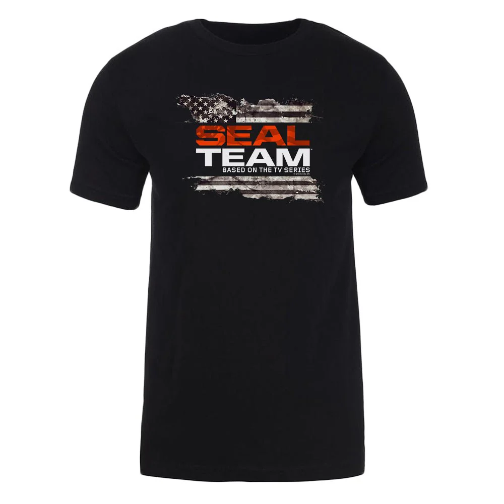 SEAL Team Logo Flag Men's Classic Short Sleeve T-Shirt