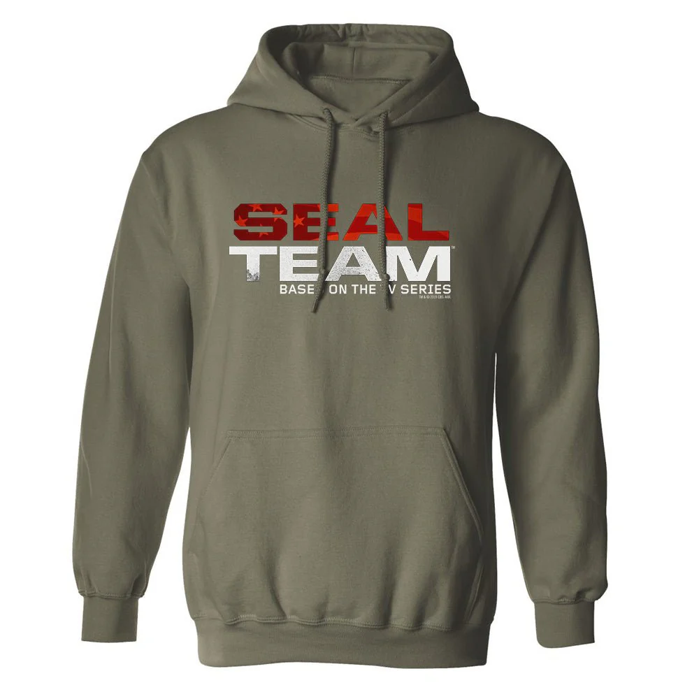 SEAL Team Stacked Logo Fleece Hooded Sweatshirt - Image 2