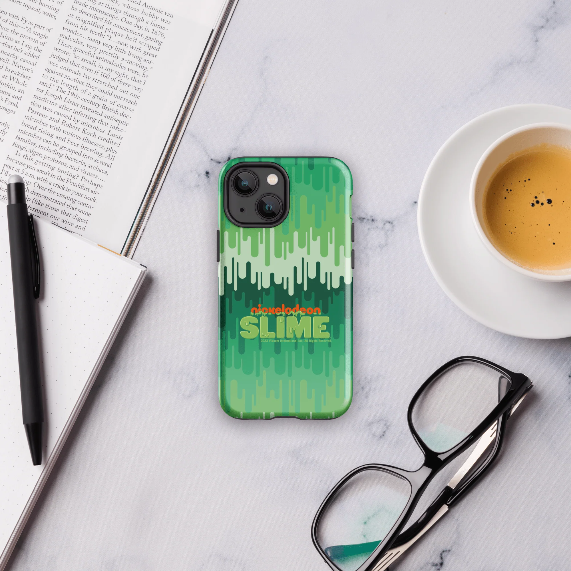 Slime Ombre Green Tough Phone Case - iPhone - Image 18