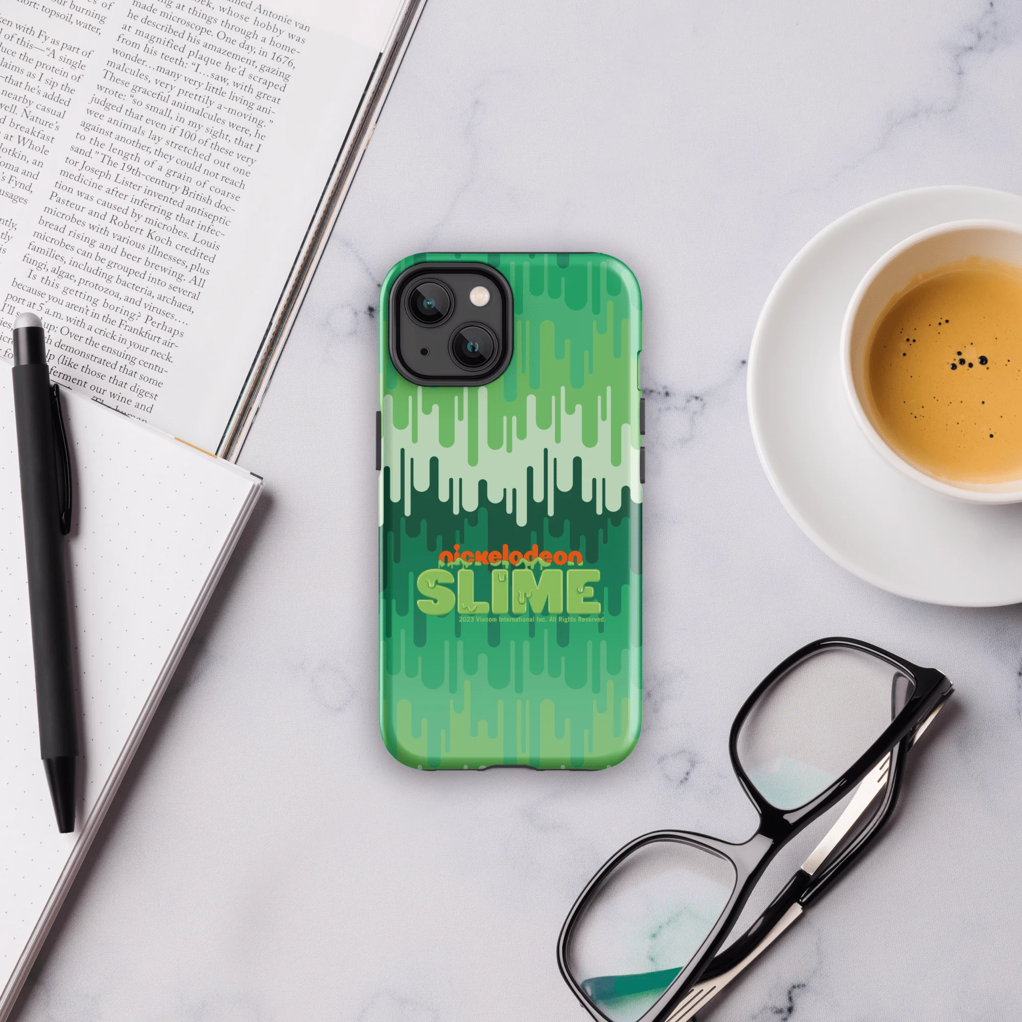 Slime Ombre Green Tough Phone Case - iPhone - Image 27