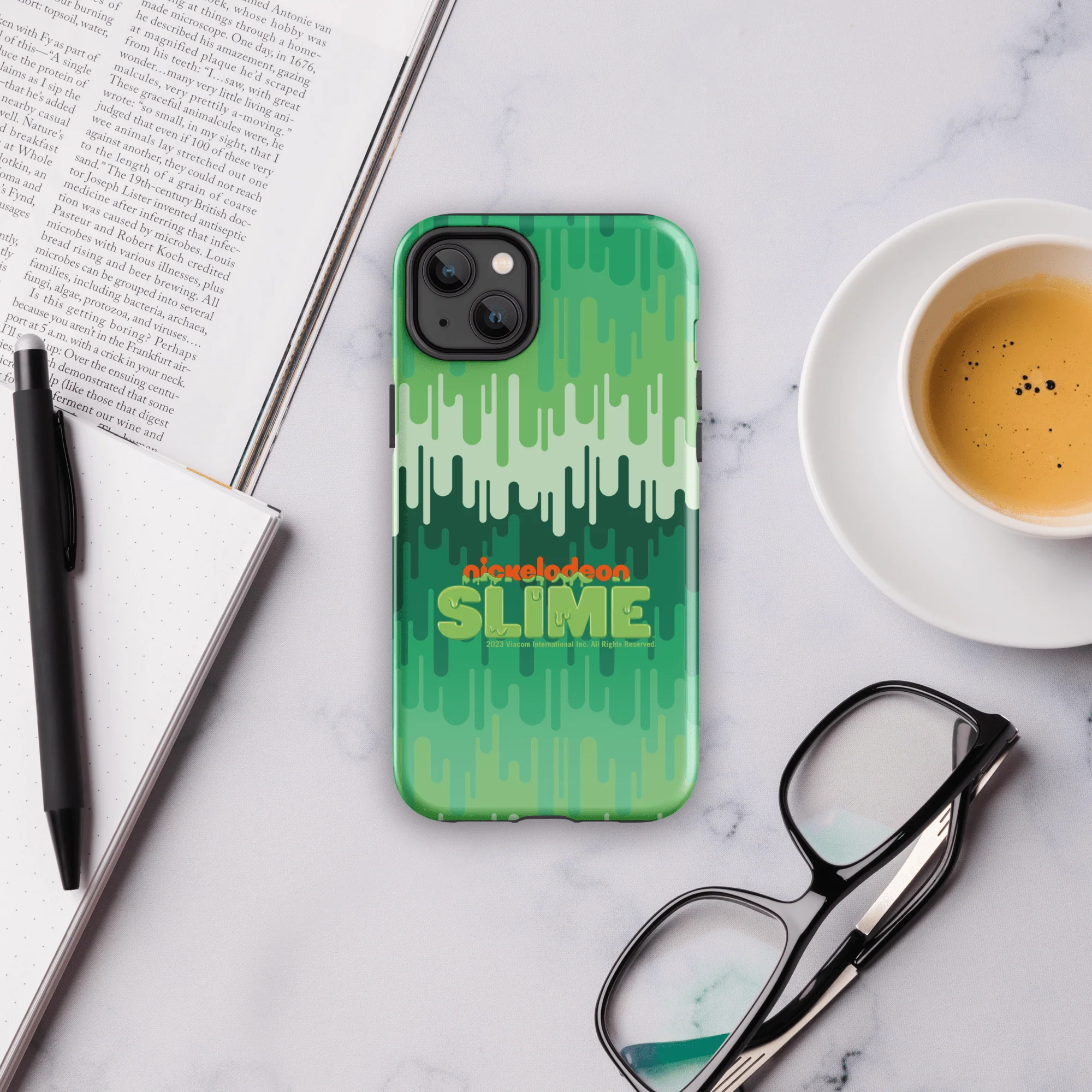 Slime Ombre Green Tough Phone Case - iPhone - Image 30