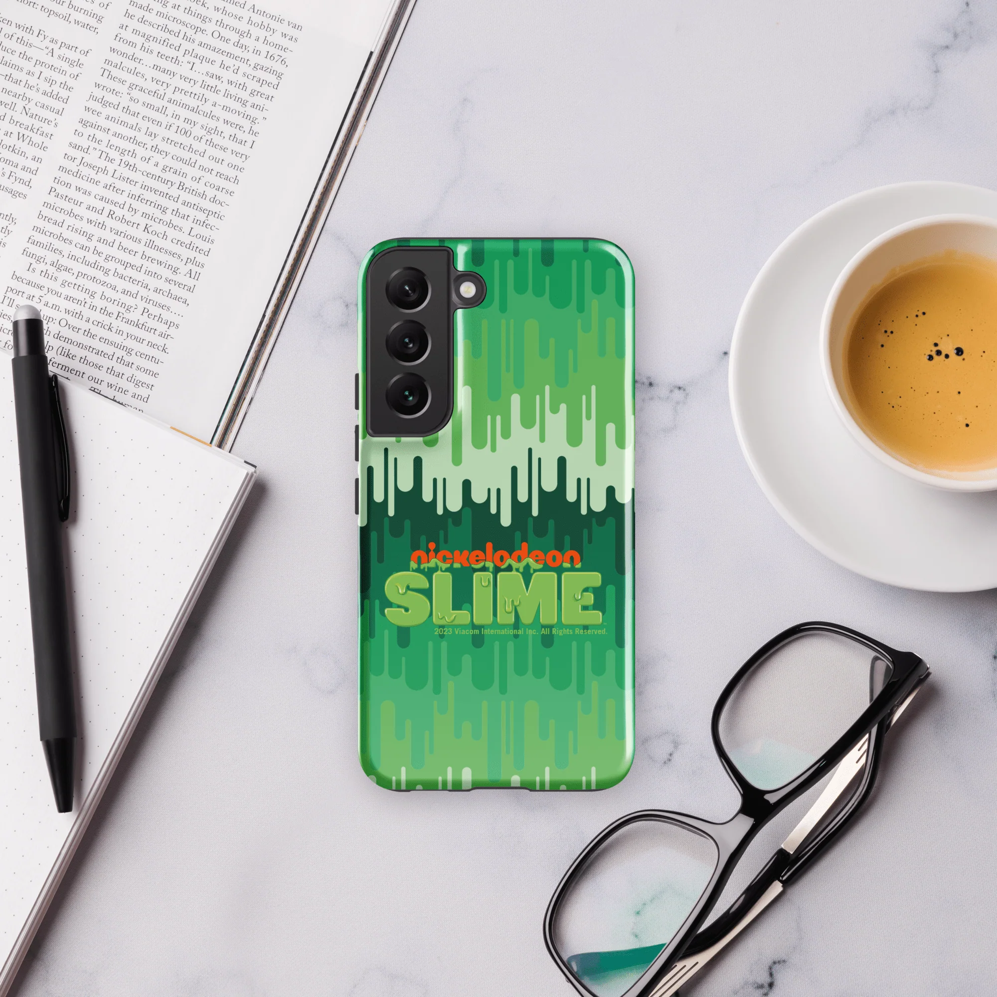 Slime Ombre Green Tough Phone Case - Samsung - Image 27