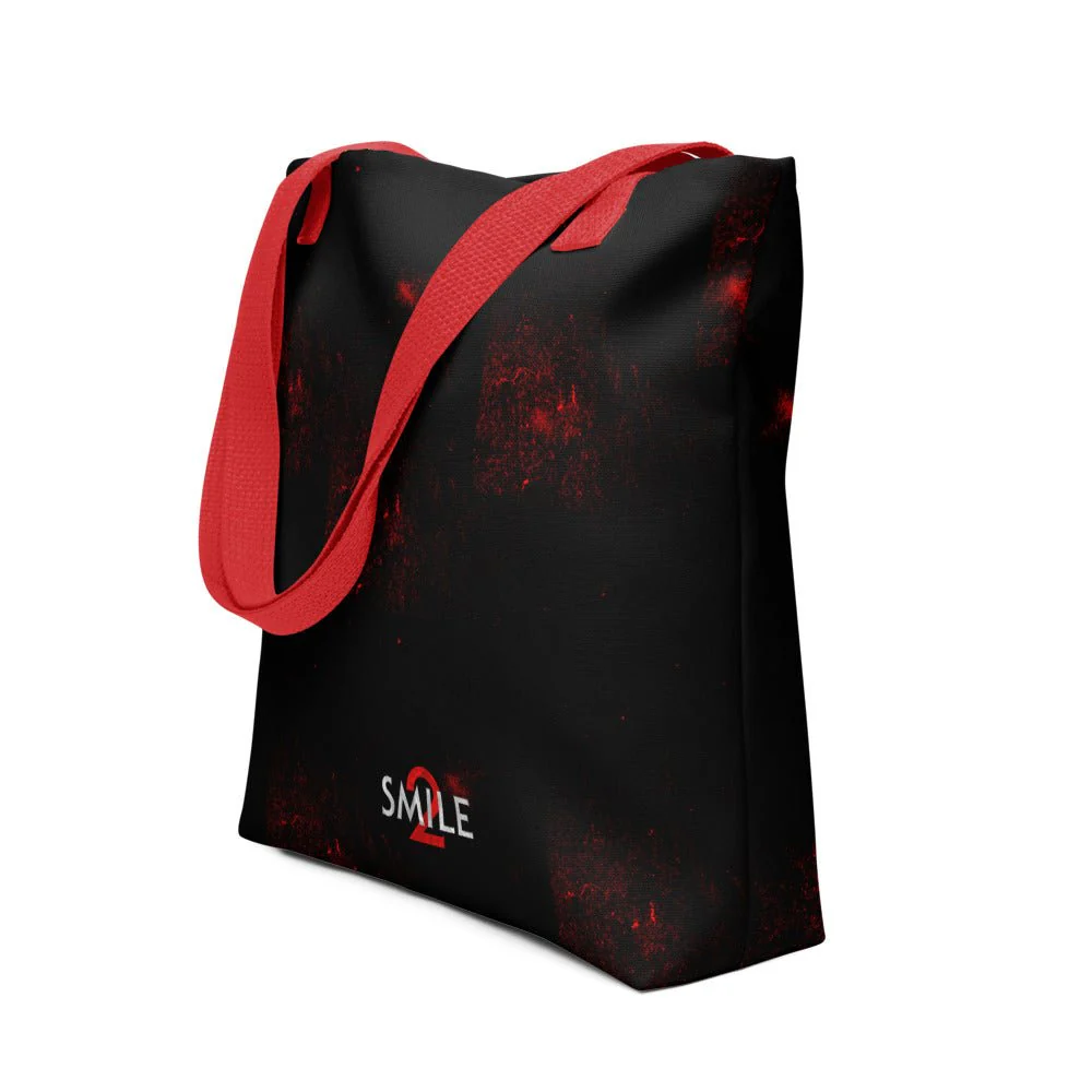 Smile 2 Death of Me Premium Tote Bag - Image 3