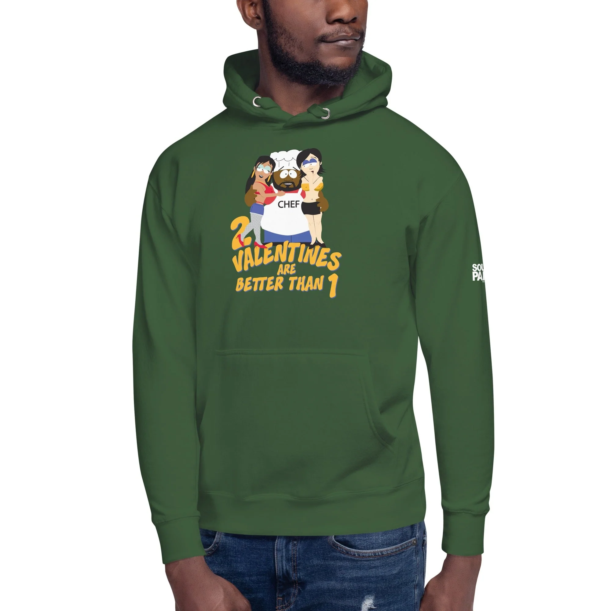 South Park 2 Valentine's Is Better Than 1 Adult  Premium Hoodie - Image 10