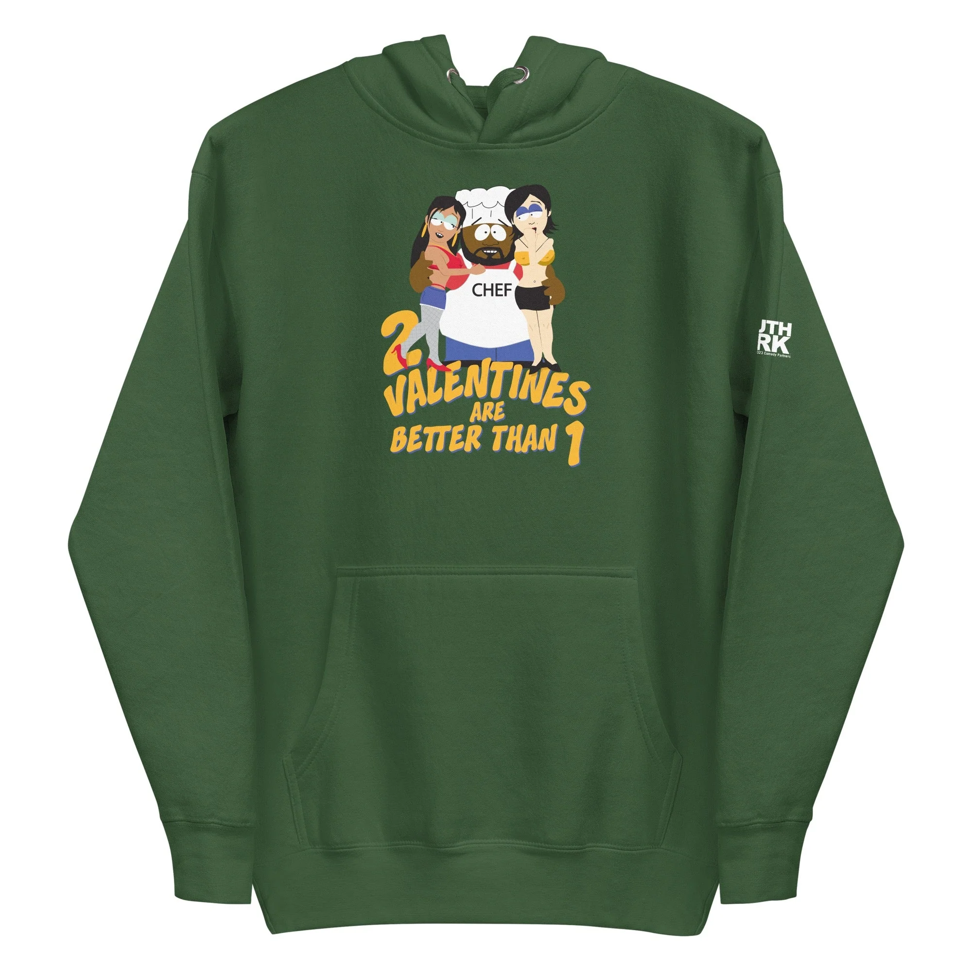 South Park 2 Valentine's Is Better Than 1 Adult  Premium Hoodie - Image 9