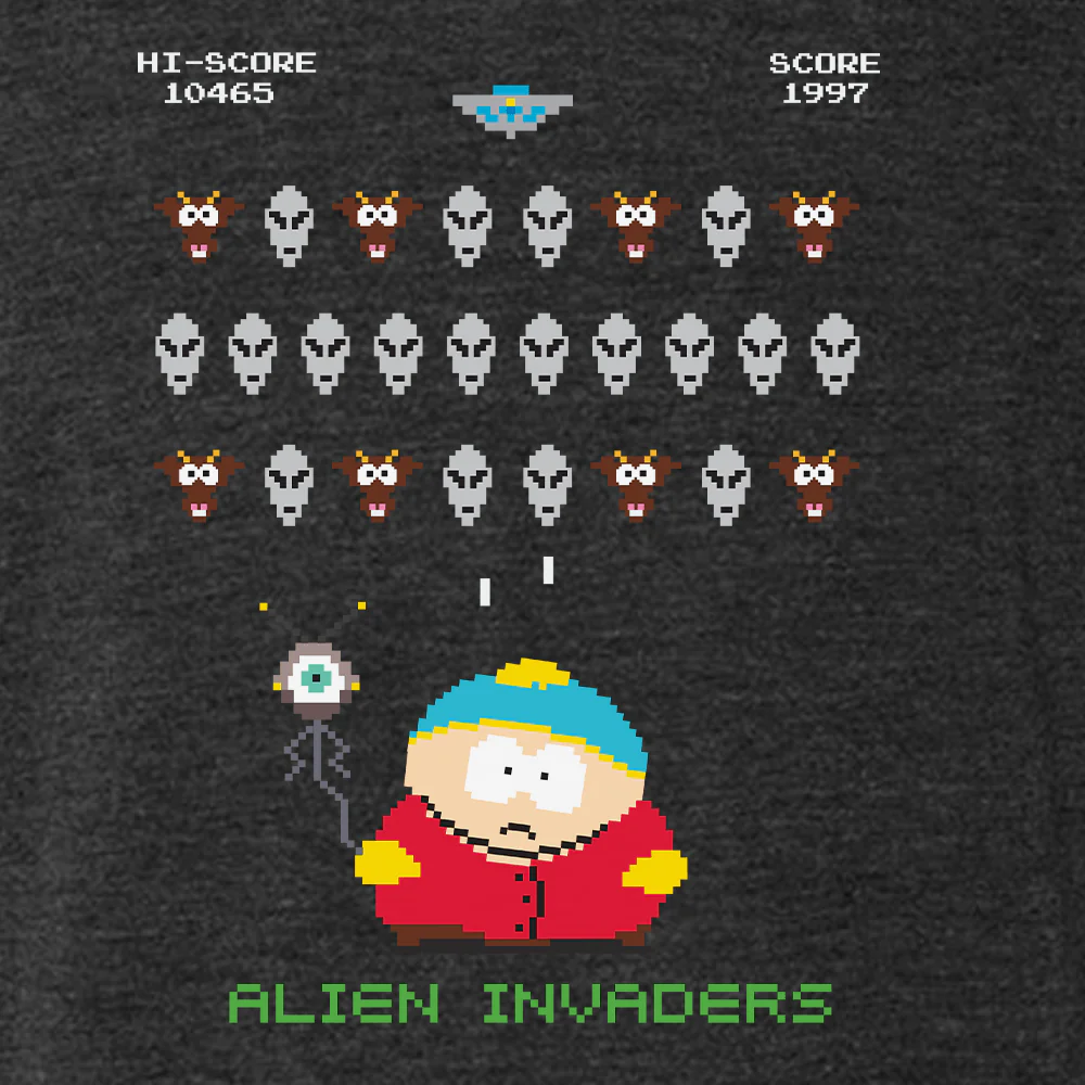 South Park Alien Invaders Men's Tri-Blend T-Shirt - Image 2