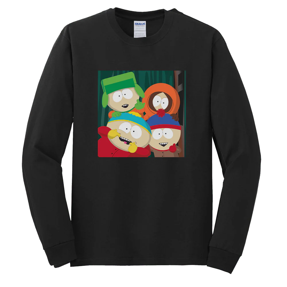 South Park Boys Picture Adult Long Sleeve T-Shirt