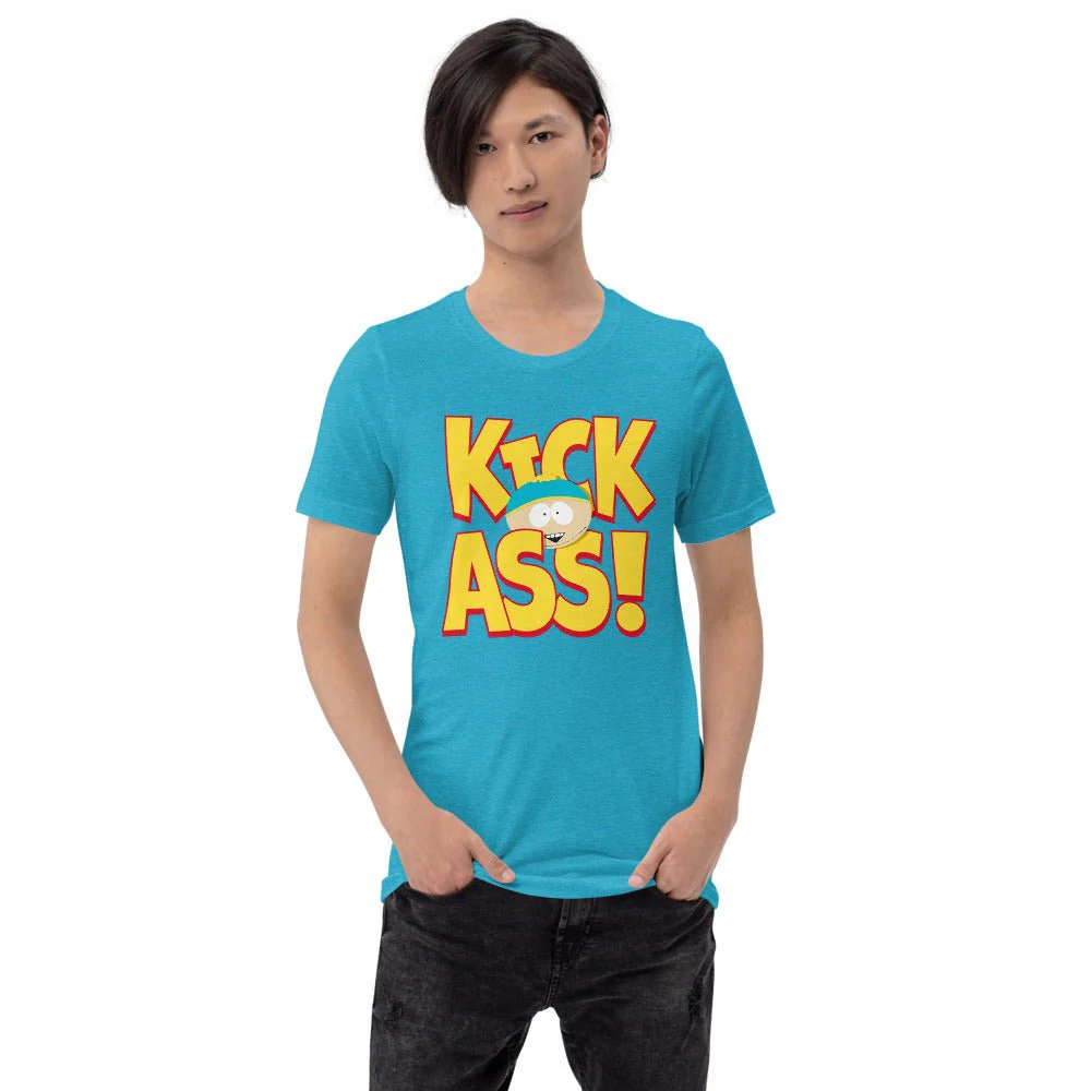 South Park Cartman Kick Ass! Unisex T-Shirt - Image 4