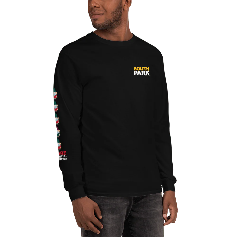 South Park Essential Workers Adult Long Sleeve T-Shirt - Image 2
