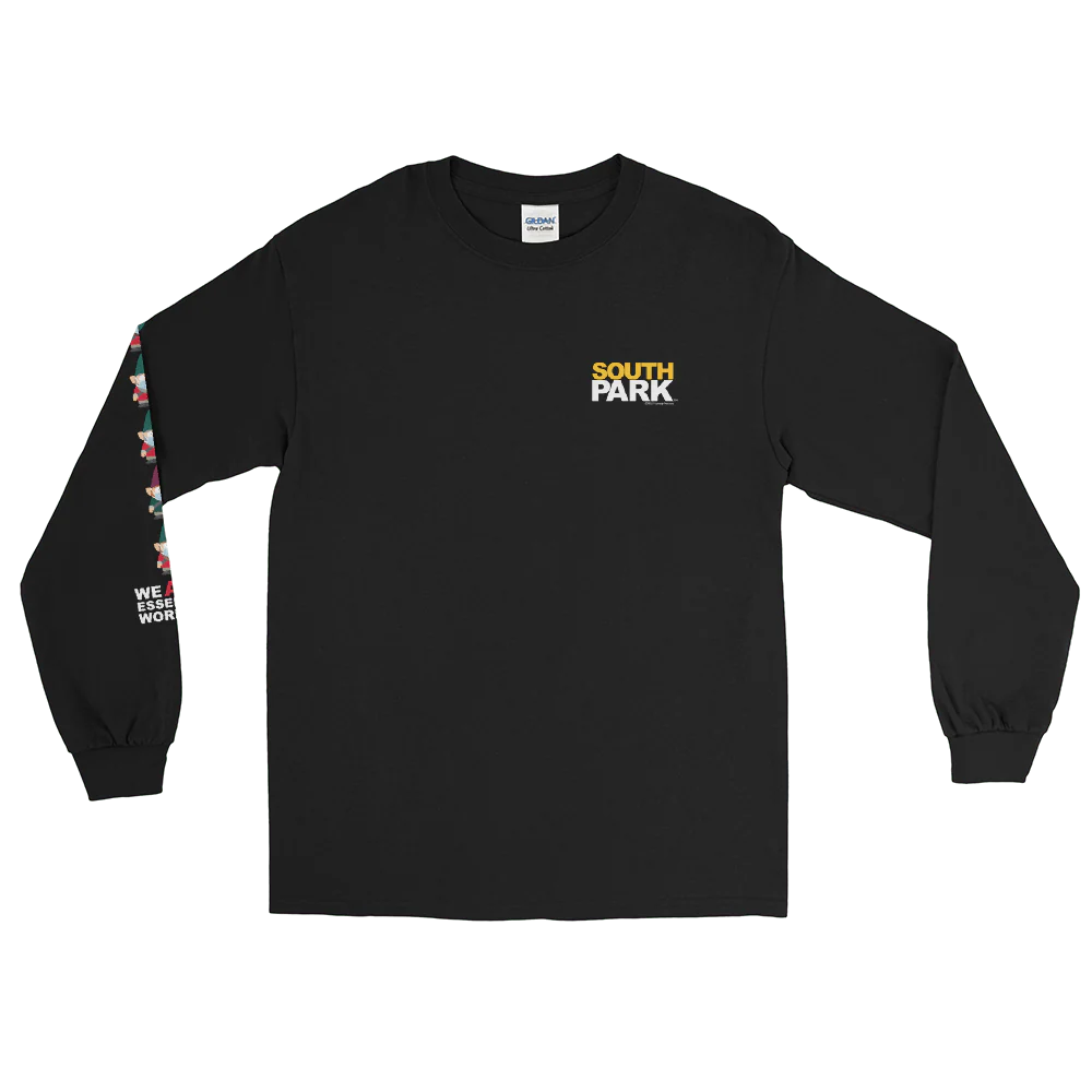 South Park Essential Workers Adult Long Sleeve T-Shirt - Image 4