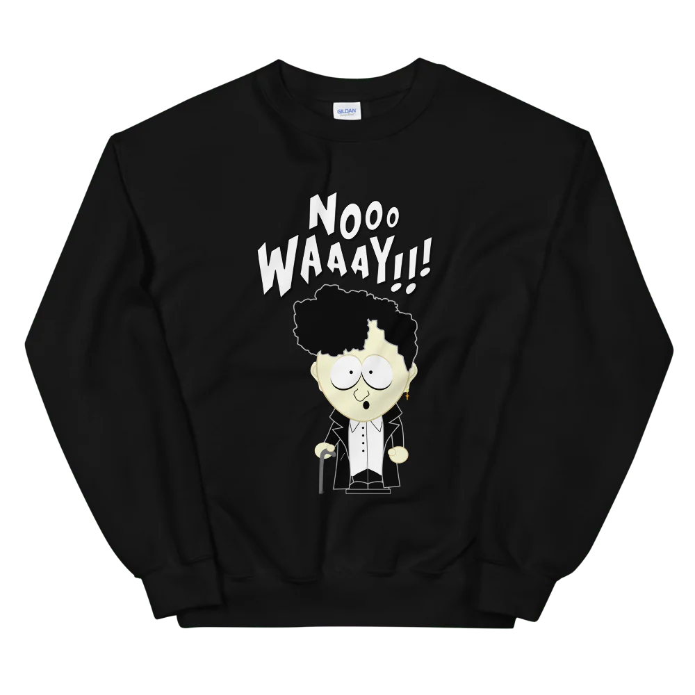 South Park Goth Michael No Way Fleece Crewneck Sweatshirt