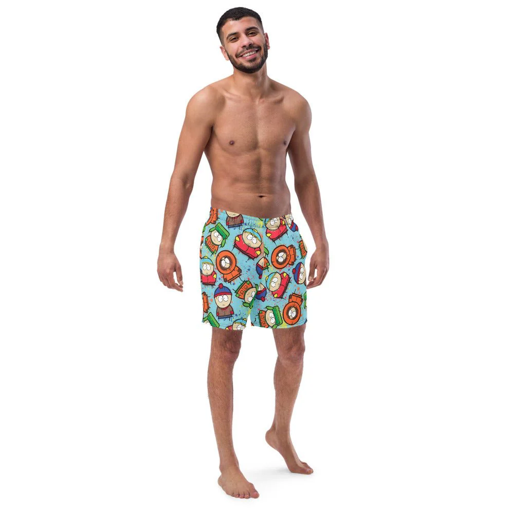 South Park Graffiti Boys Recycled Swim Trunks - Image 3