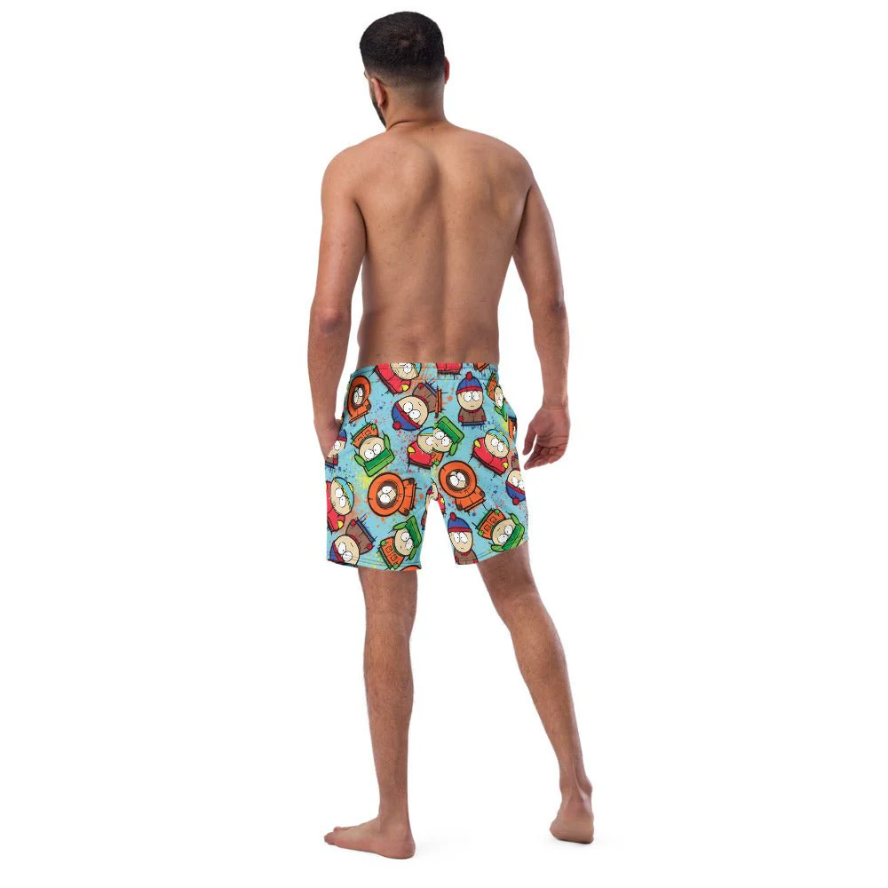 South Park Graffiti Boys Recycled Swim Trunks - Image 4
