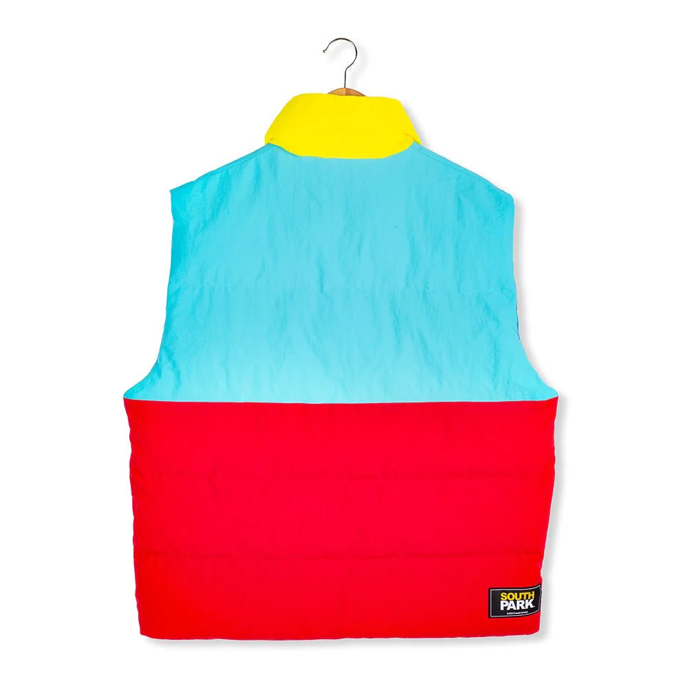 South Park Cartman Colorblock Puffer Vest - Image 5