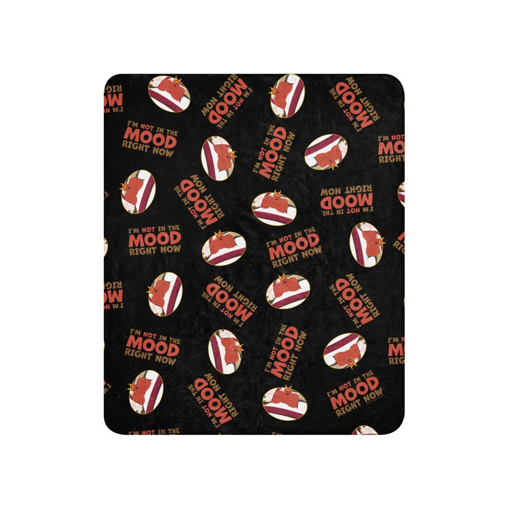 South Park Satan I'm Not In The Mood Premium Sherpa Blanket - Image 6