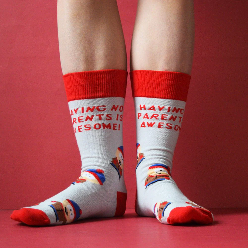 South Park Stan No Parents is Awesome Socks - Image 2