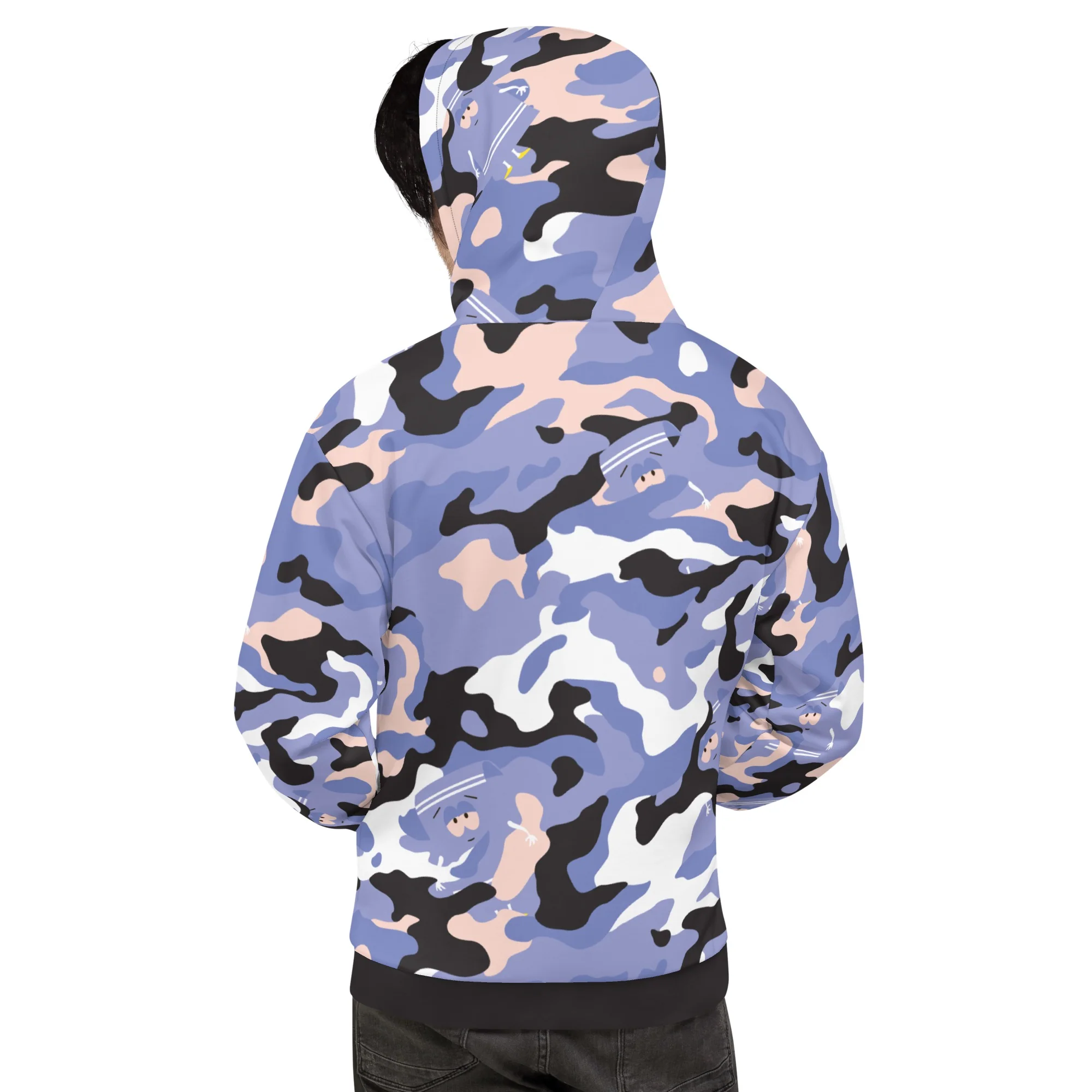 South Park Towelie Camo Unisex Hooded Sweatshirt - Image 4
