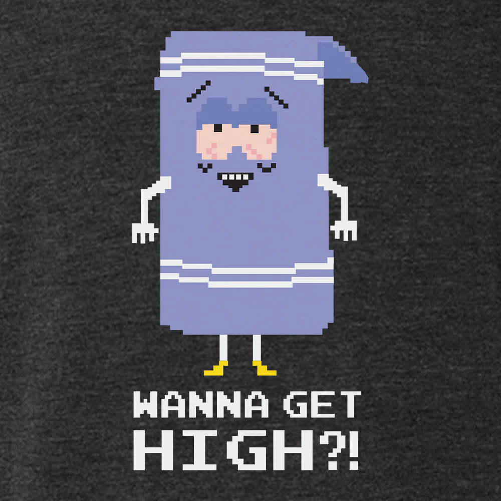 South Park Towelie Wanna Get High Men's Tri-Blend T-Shirt - Image 2