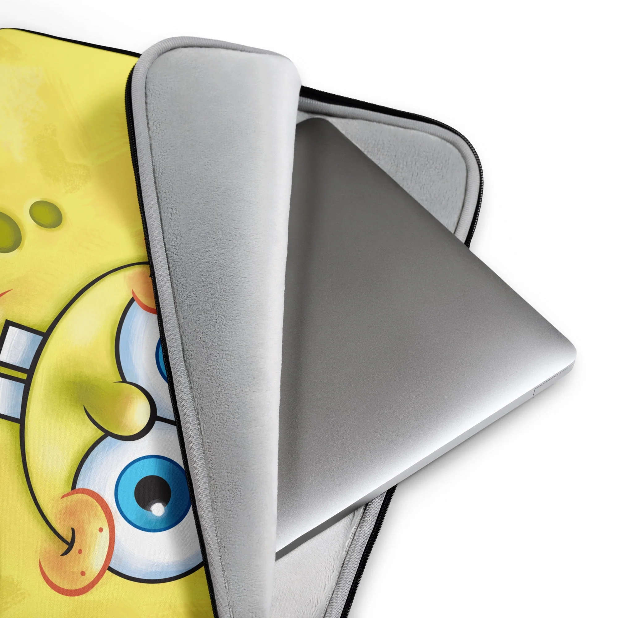 Spongebob Face Laptop Sleeve - Image 3