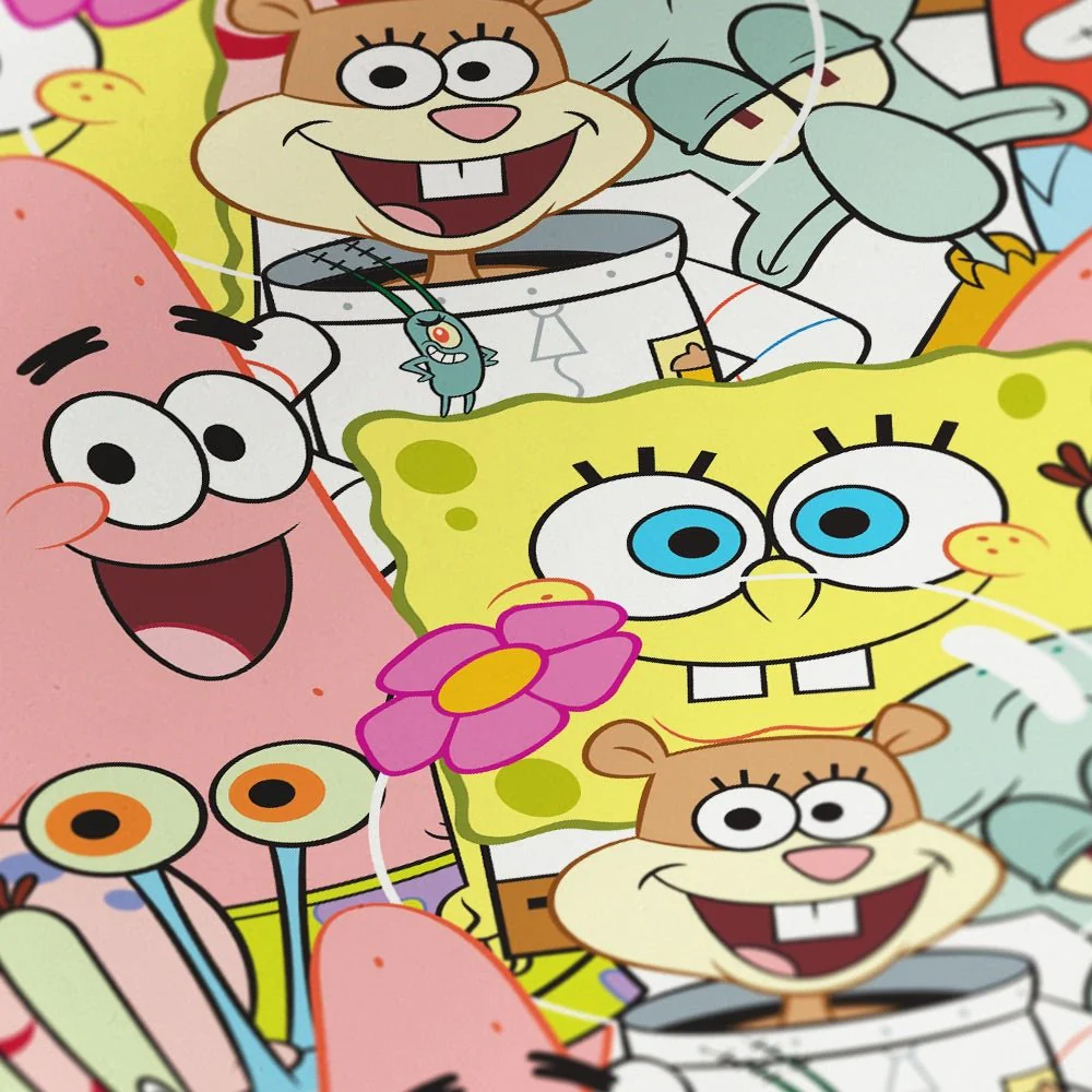 SpongeBob SquarePants Characters Wrapping Paper - Image 2