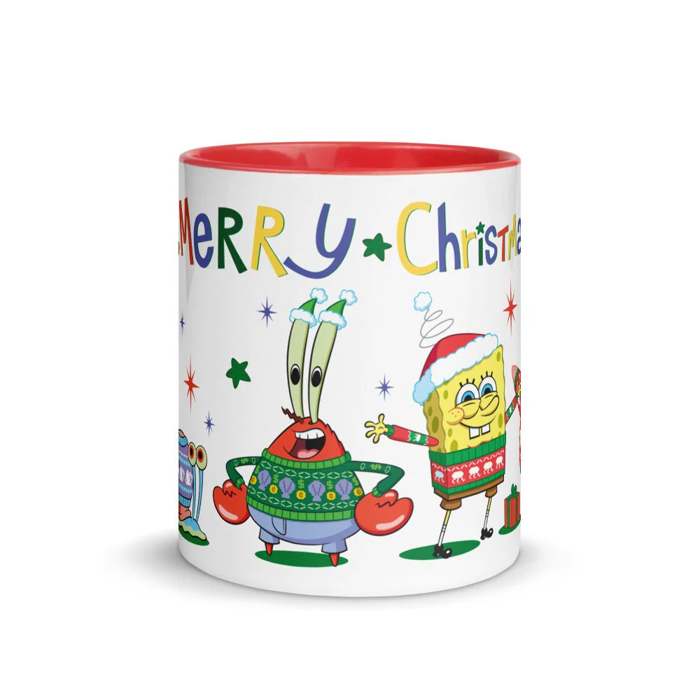 SpongeBob SquarePants Christmas Mug - Image 2