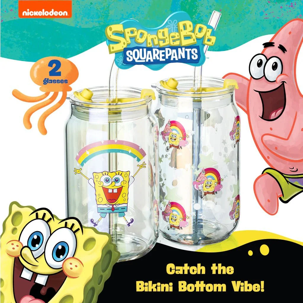 SpongeBob SquarePants Drinking Glasses - Imagination! - Image 2