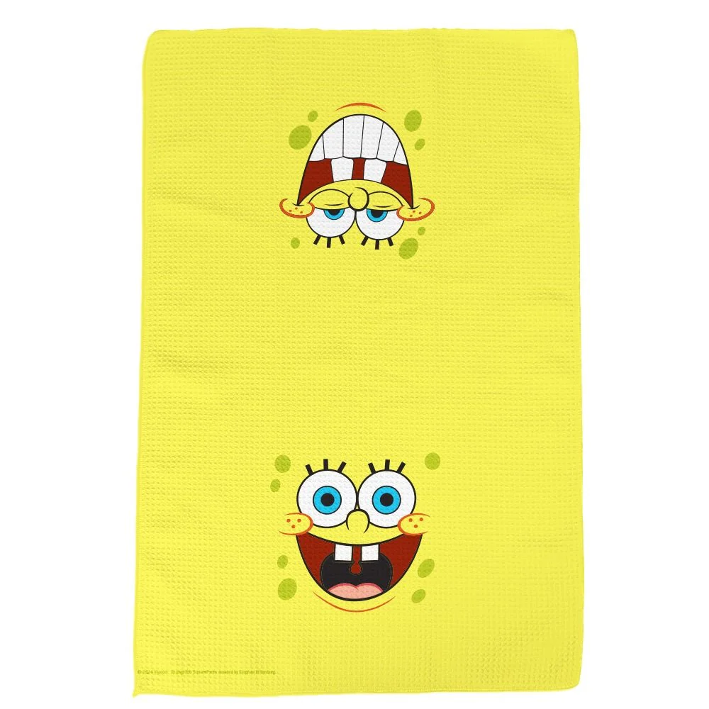 SpongeBob SquarePants Face Kitchen Towel - Image 2