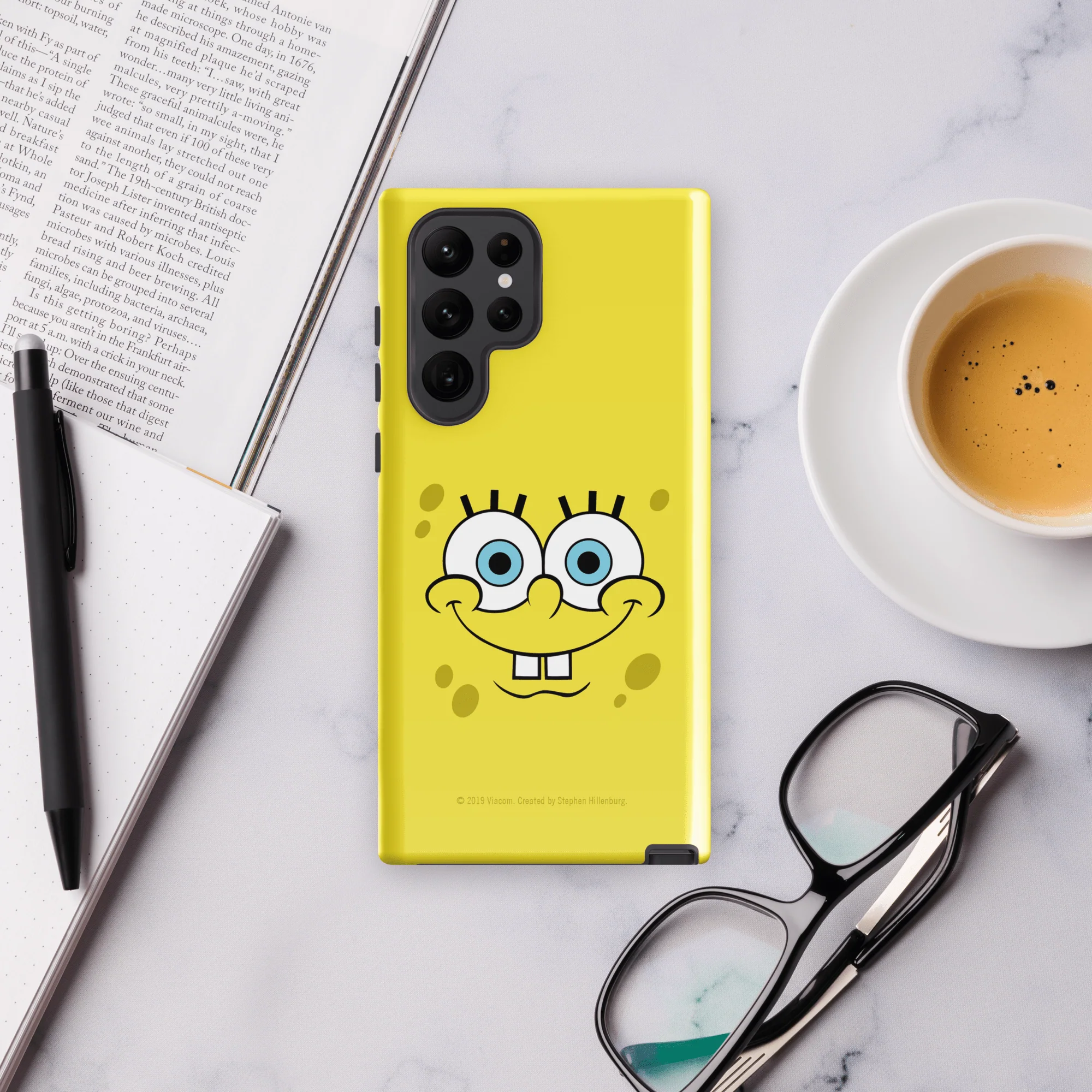 SpongeBob SquarePants Happy Face Tough Phone Case - Samsung - Image 33
