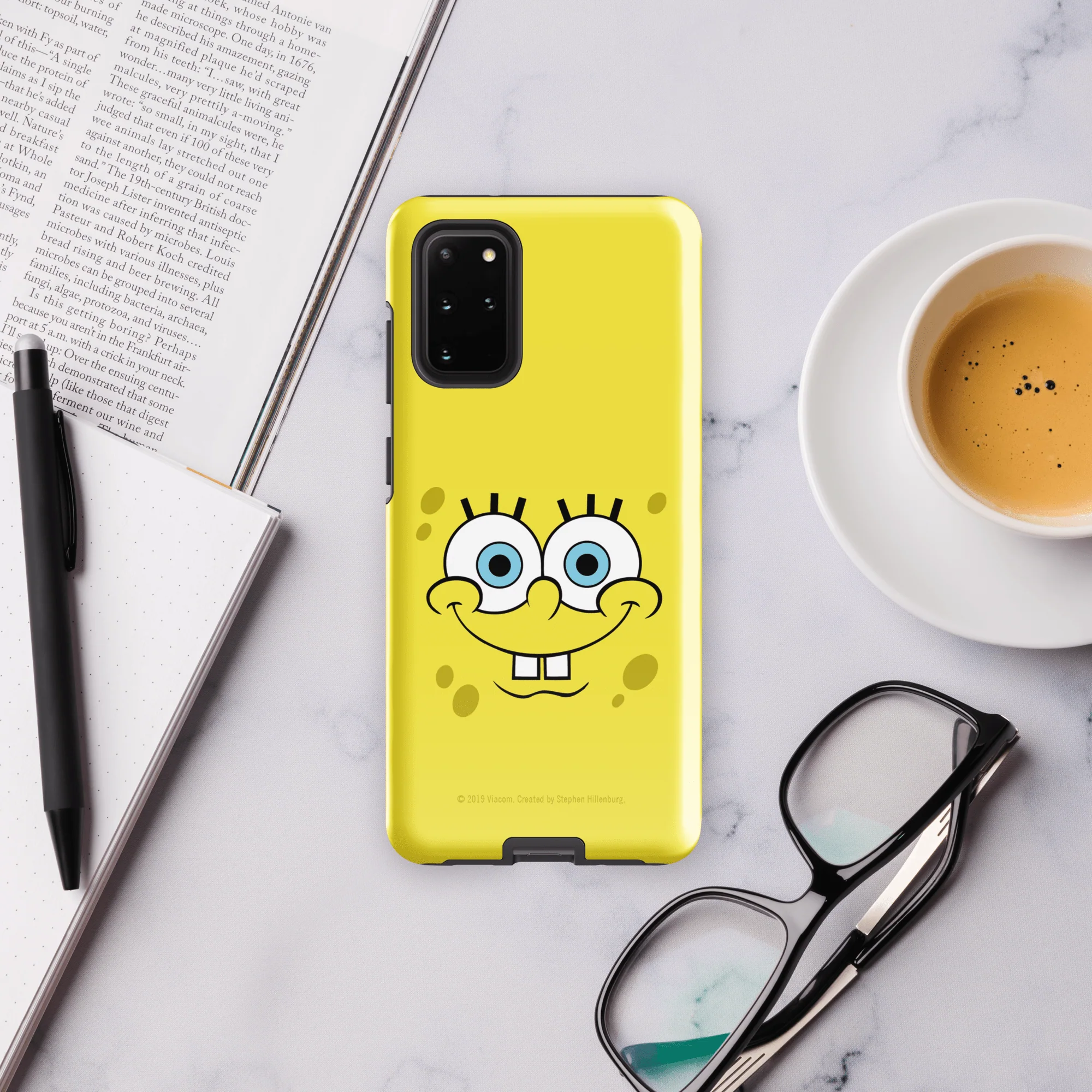 SpongeBob SquarePants Happy Face Tough Phone Case - Samsung - Image 9