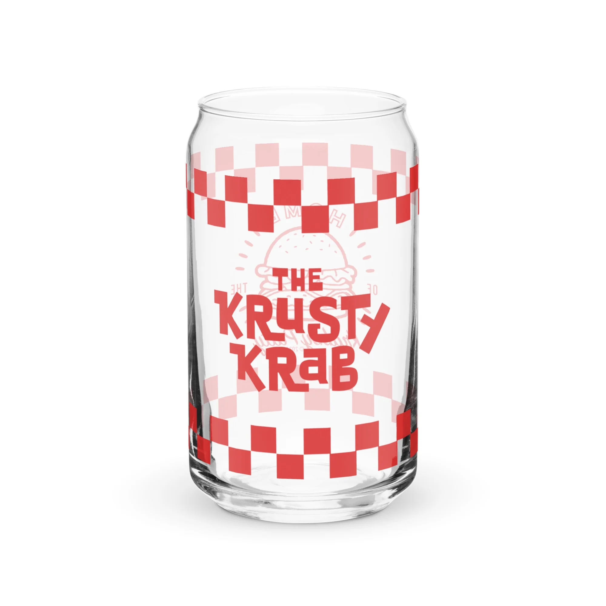 SpongeBob Squarepants Krusty Krab Can Shaped Glass - Image 3