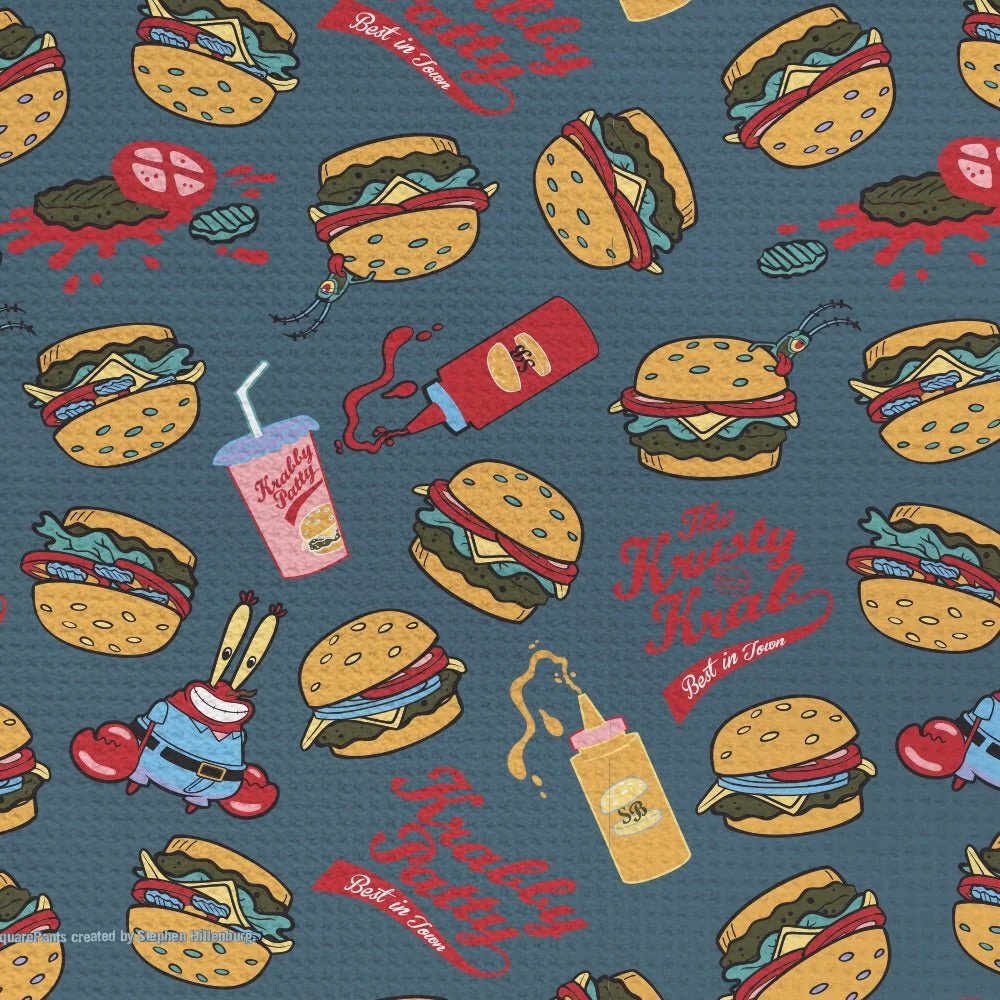 SpongeBob SquarePants Krusty Krab Kitchen Towel - Image 2