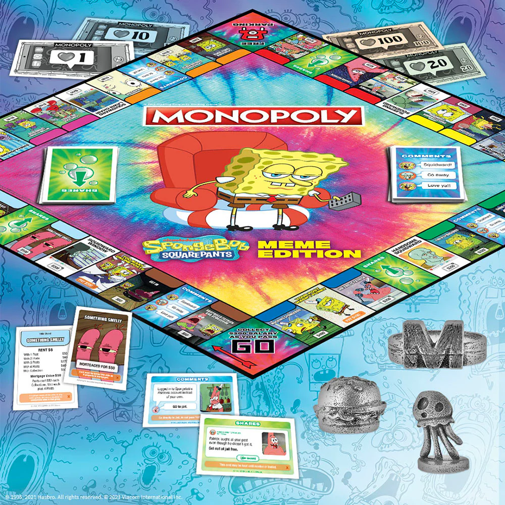 SpongeBob SquarePants Meme Edition Monopoly - Image 6