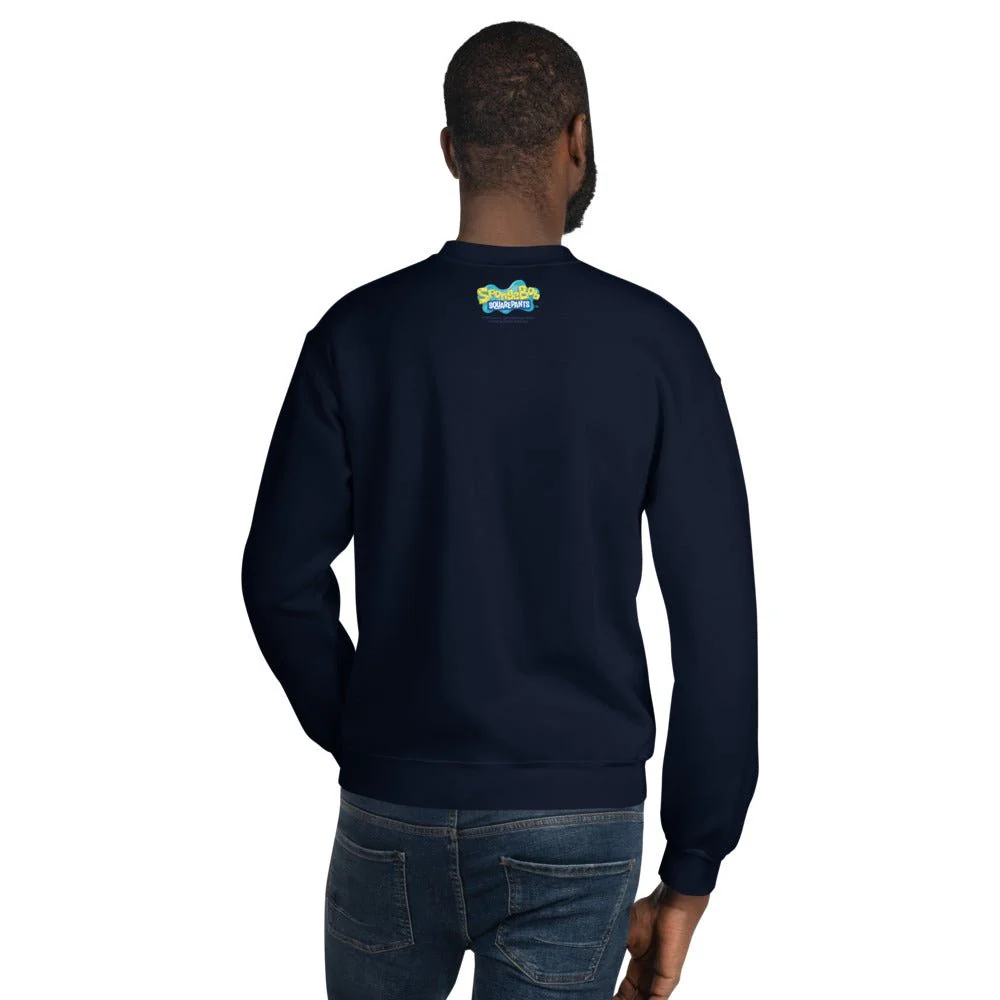 SpongeBob SquarePants Meow Embroidered Crewneck Sweatshirt - Image 7