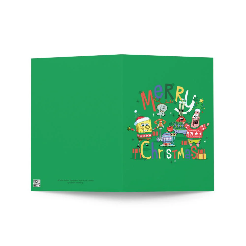SpongeBob SquarePants Merry Christmas Card - Image 3