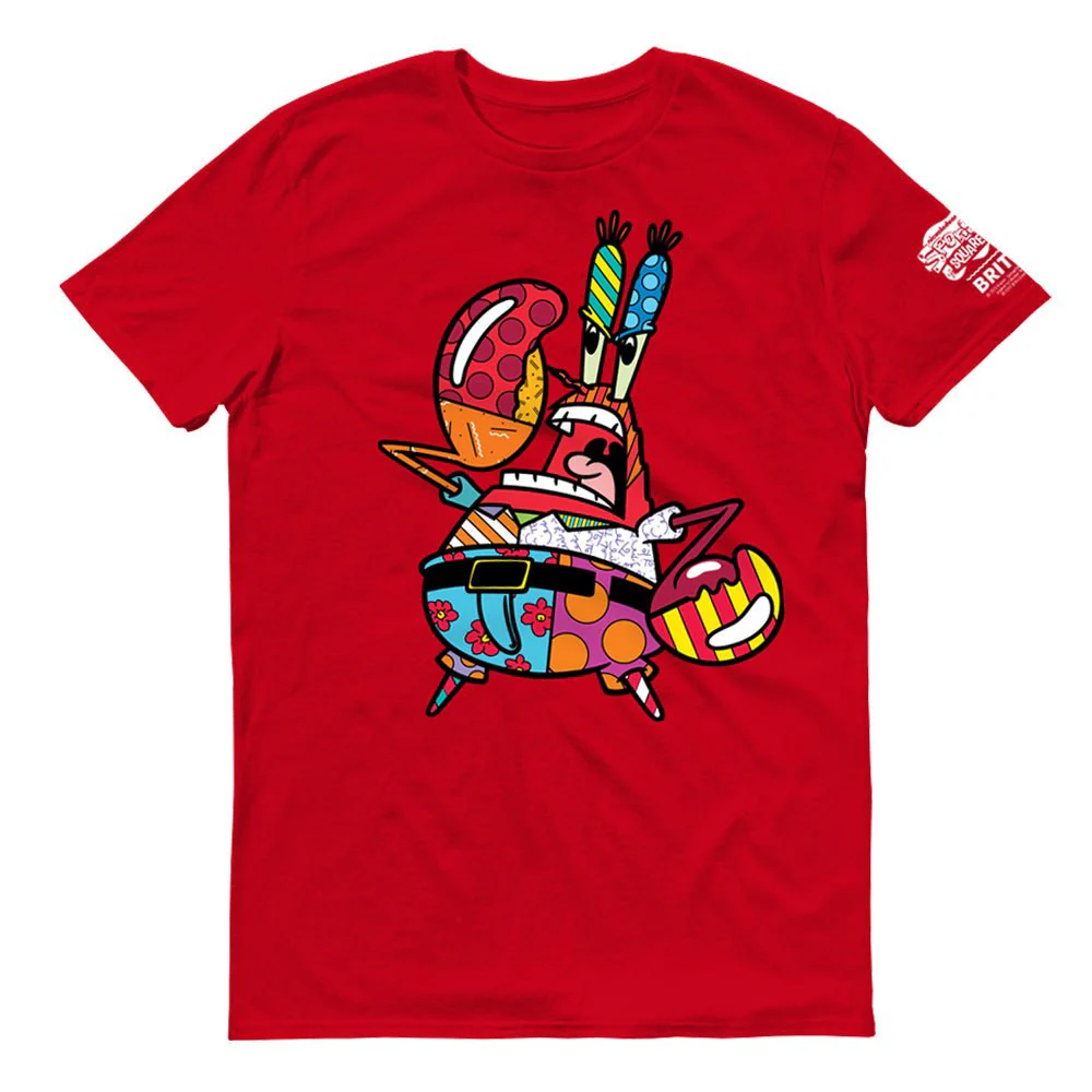 Mr. Krabs Britto Adult Short Sleeve T-Shirt - Image 3