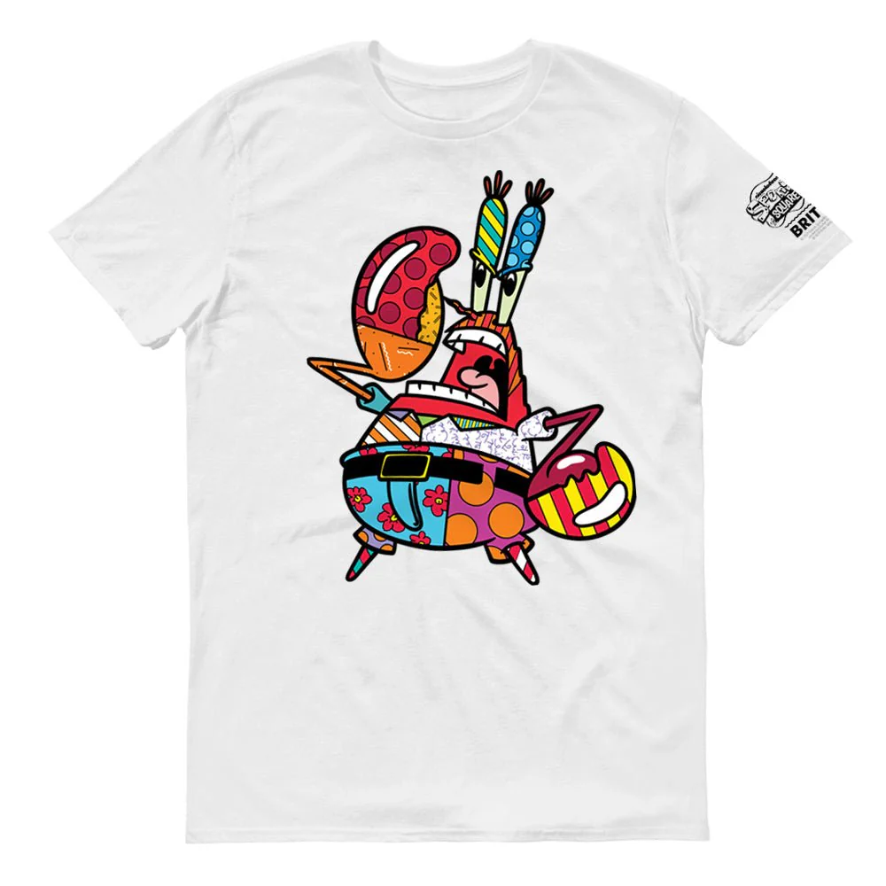 Mr. Krabs Britto Adult Short Sleeve T-Shirt - Image 4
