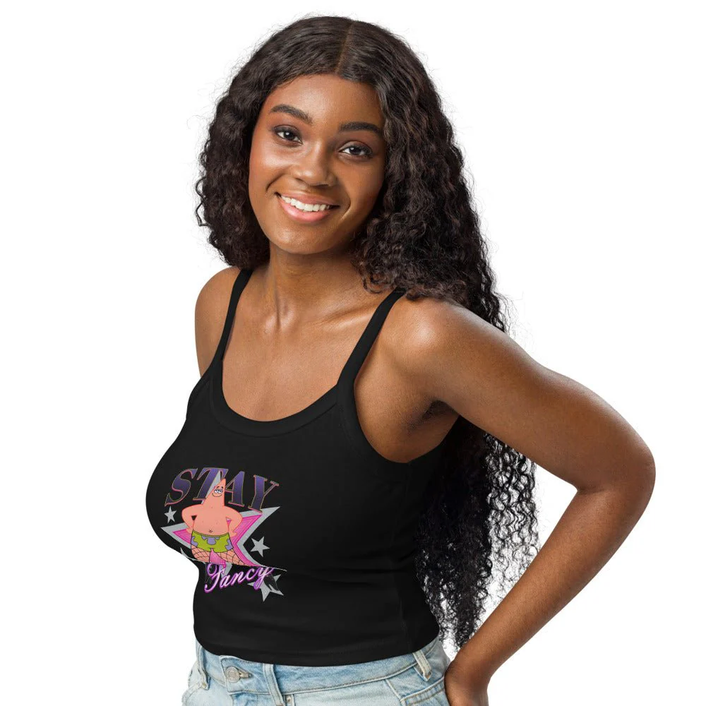 SpongeBob SquarePants Patrick Fishnets Stay Fancy Women's Tank Top - Image 3