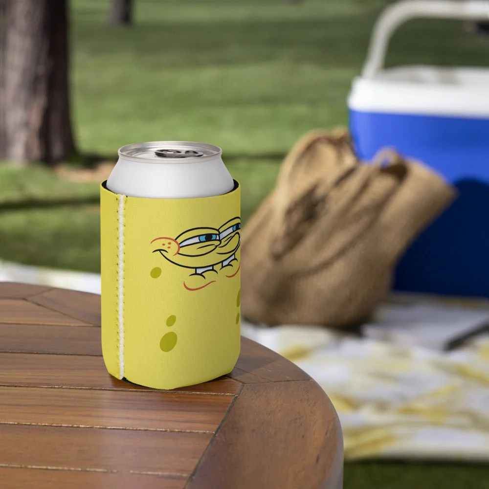 SpongeBob Squarepants Smug Face Can Cooler - Image 3