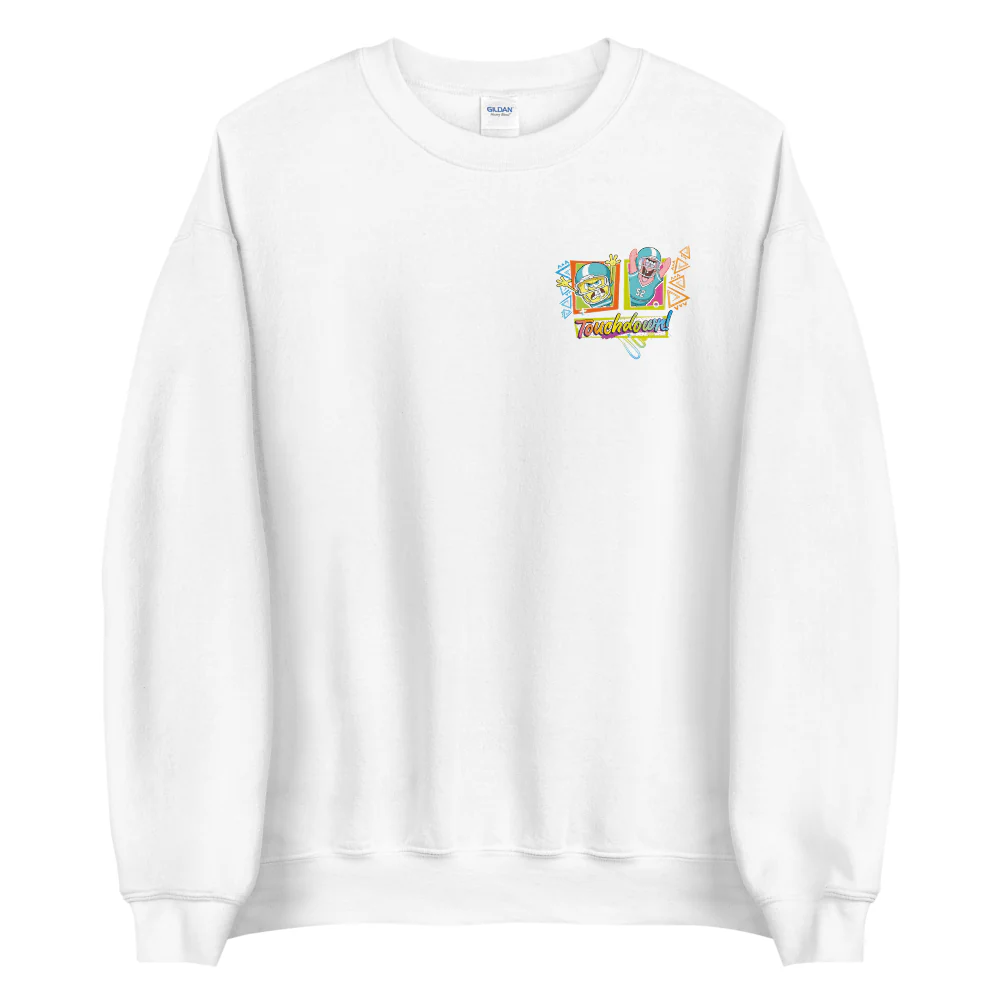 SpongeBob SquarePants SpongeBob and Patrick Touchdown Fleece Crewneck Sweatshirt - Image 3