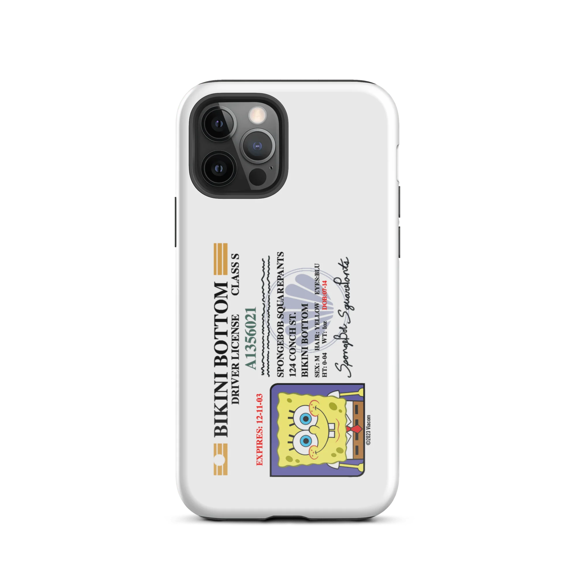 SpongeBob SquarePants SpongeBob Driver's License Tough Phone Case - iPhone - Image 7