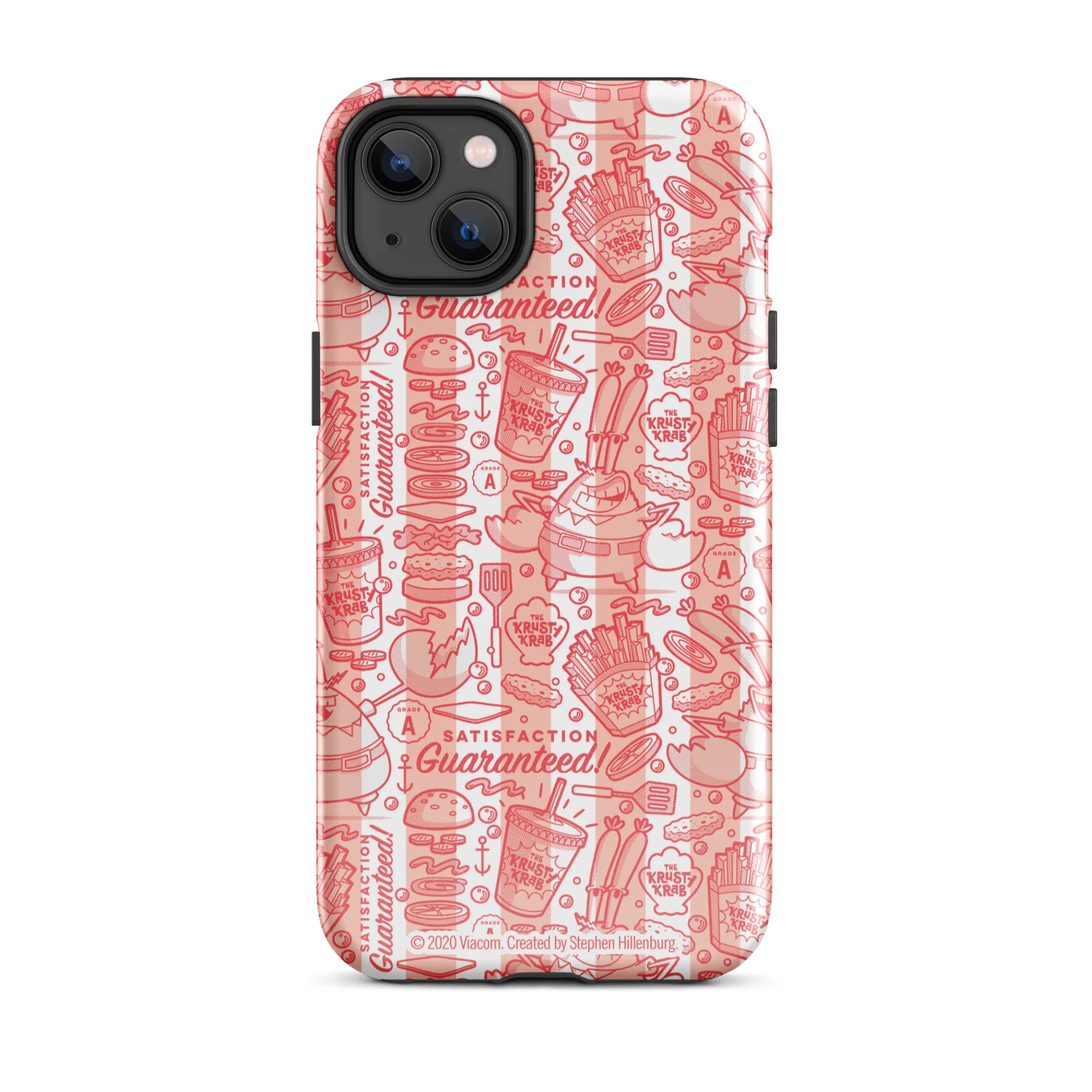 SpongeBob SquarePants The Krusty Krab Satisfaction Guaranteed Tough Phone Case - iPhone - Image 27