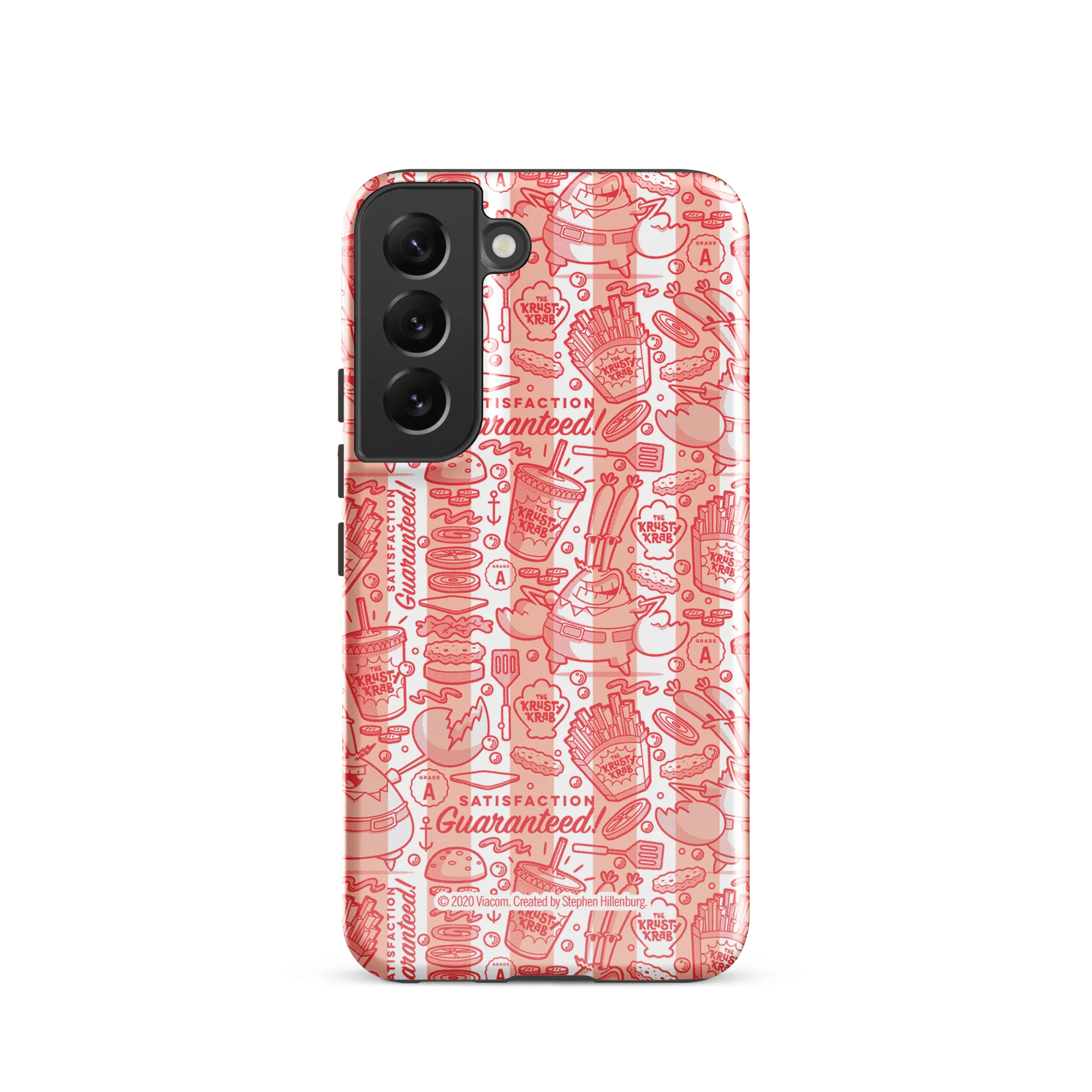SpongeBob SquarePants The Krusty Krab Satisfaction Guaranteed Tough Phone Case - Samsung - Image 25