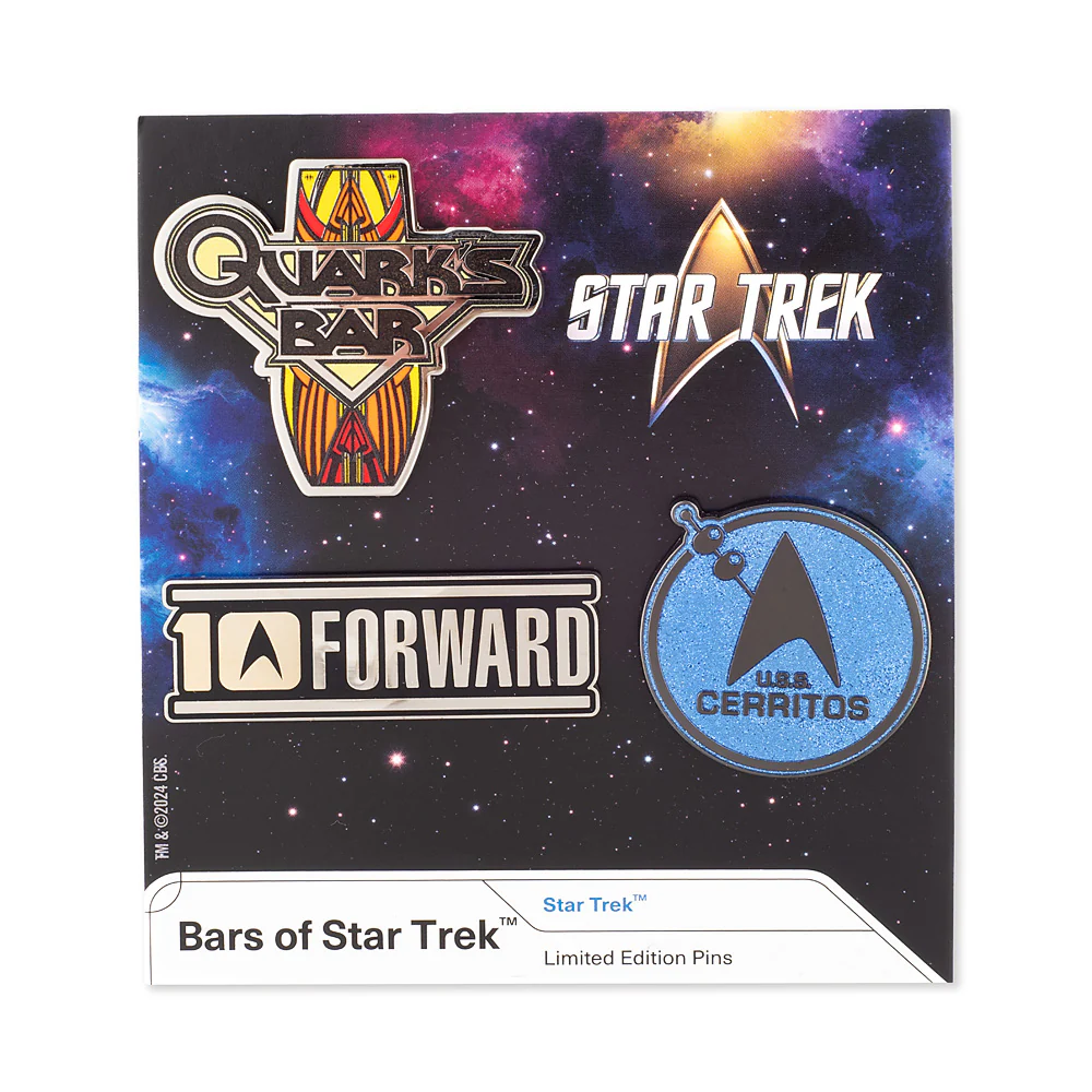 Star Trek The Bars of Star Trek Collectible 3 Pin Set - Image 8
