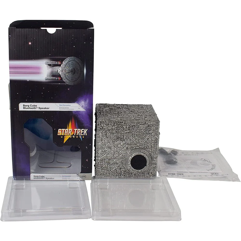Star Trek BORG CUBE Bluetooth Speaker with Illumination and Sound Effects - Image 3
