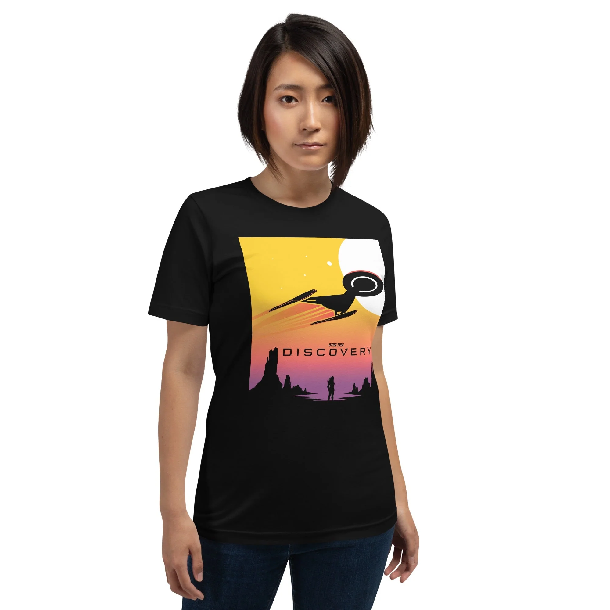 Star Trek: Discovery Desert Unisex T-Shirt - Image 3